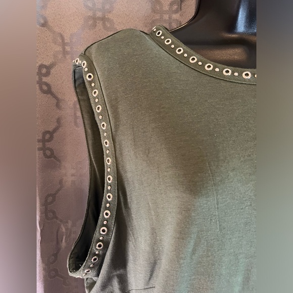 Bar III Women’s 2XL Olive Green Dress - Picture 6 of 6